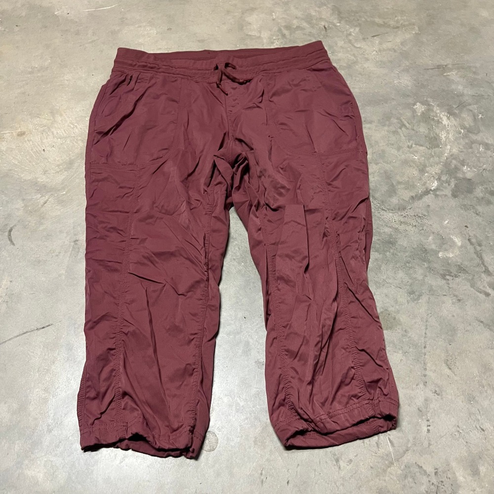 The North Face Aphrodite 2.0 Capri Pants Burgundy XL NF0A2UO6 Womens